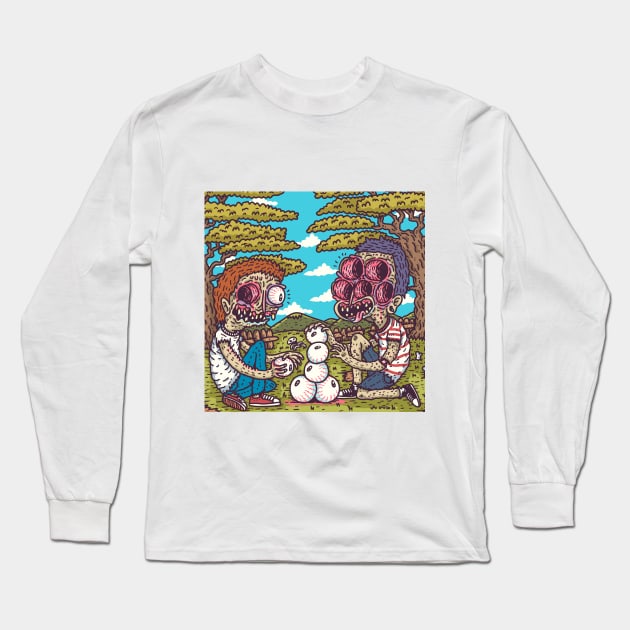 Eyeballs Collectibles Long Sleeve T-Shirt by hex